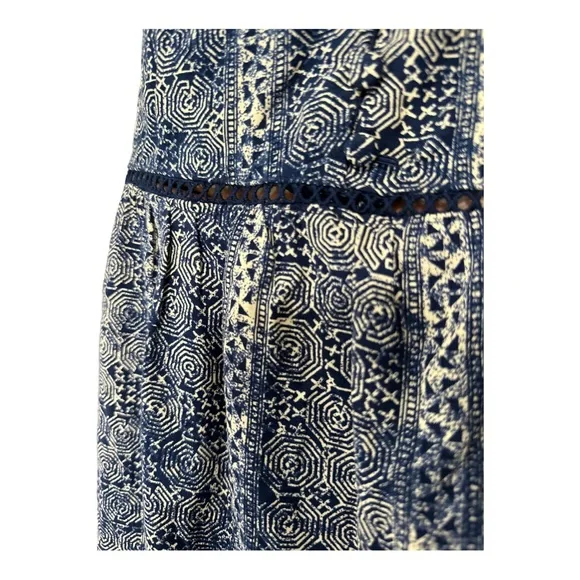 Blue Rain Miah Tribal Mini Dress Size Small - Picture 7 of 12